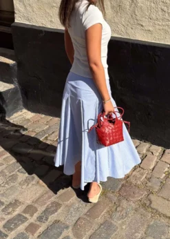 Neo Noir Isabet Stripe Skirt