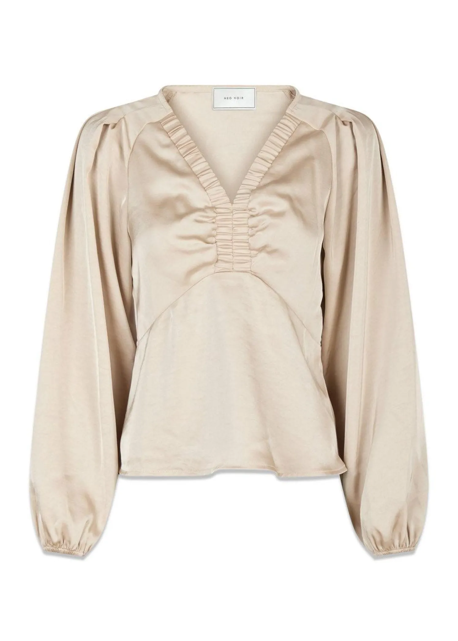Neo Noir Istana Heavy Sateen Blouse