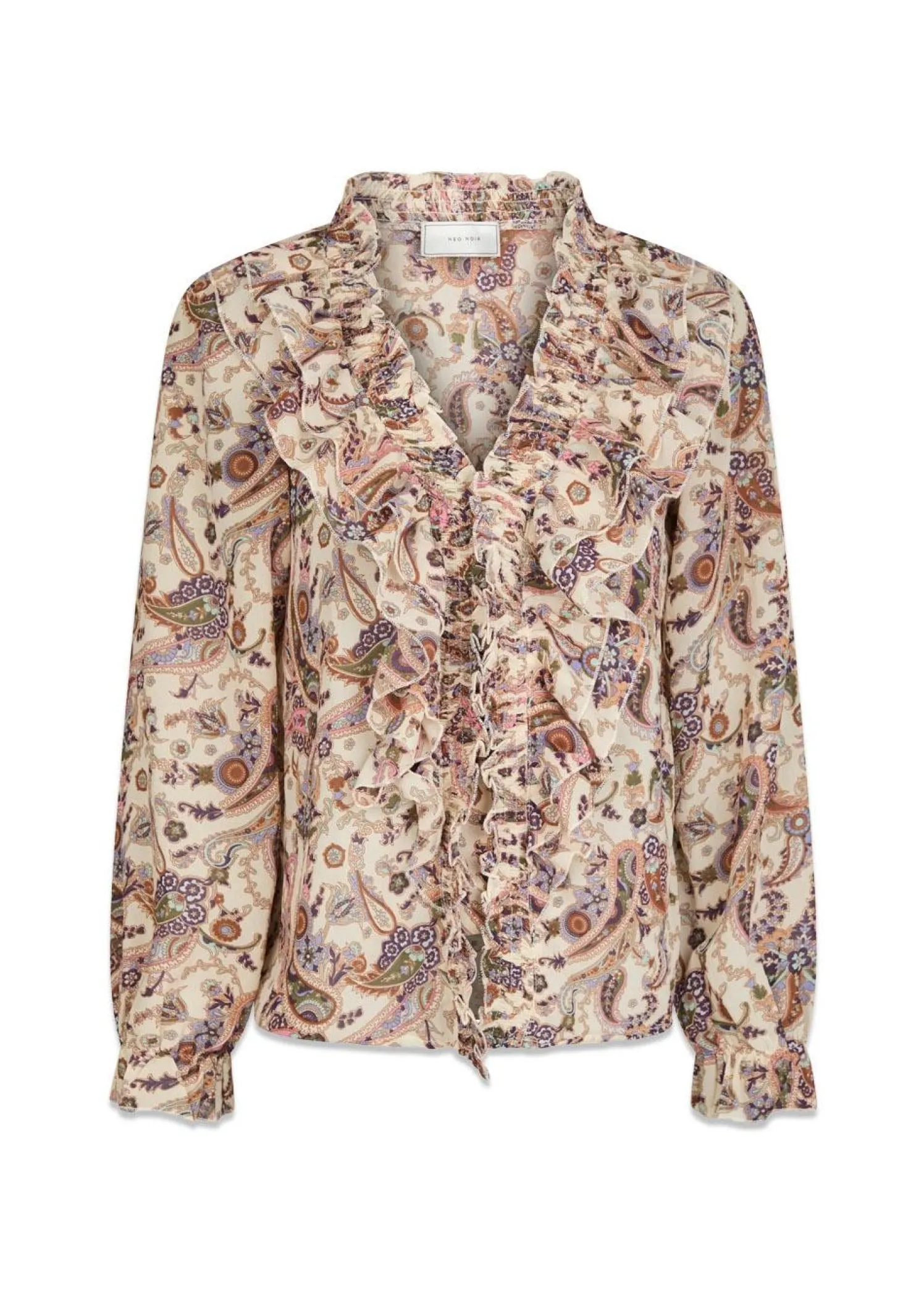Neo Noir Ivey Art Paisely Blouse
