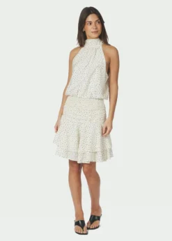 Neo Noir Janie Mini Dot Skirt
