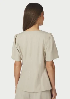 Neo Noir Jules Structure Blouse