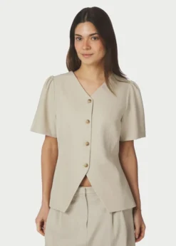 Neo Noir Jules Structure Blouse
