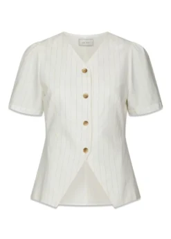 Neo Noir Jules Summer Stripe Blouse