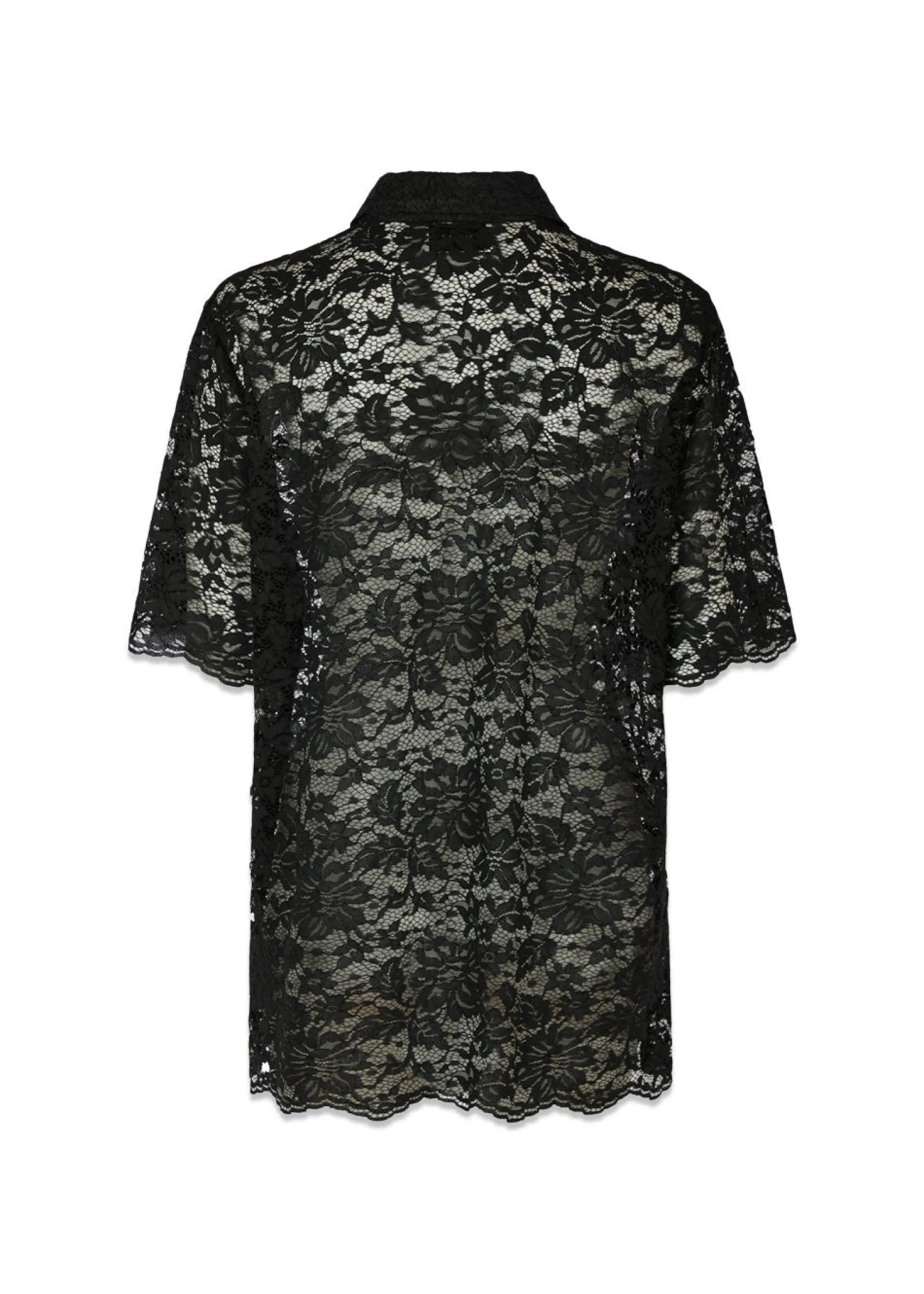 Neo Noir Lamari Lace Shirt