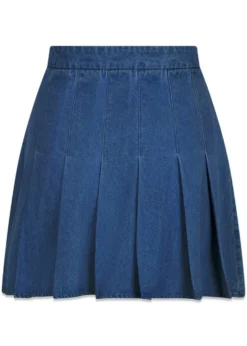 Neo Noir Laurina Denim Skirt