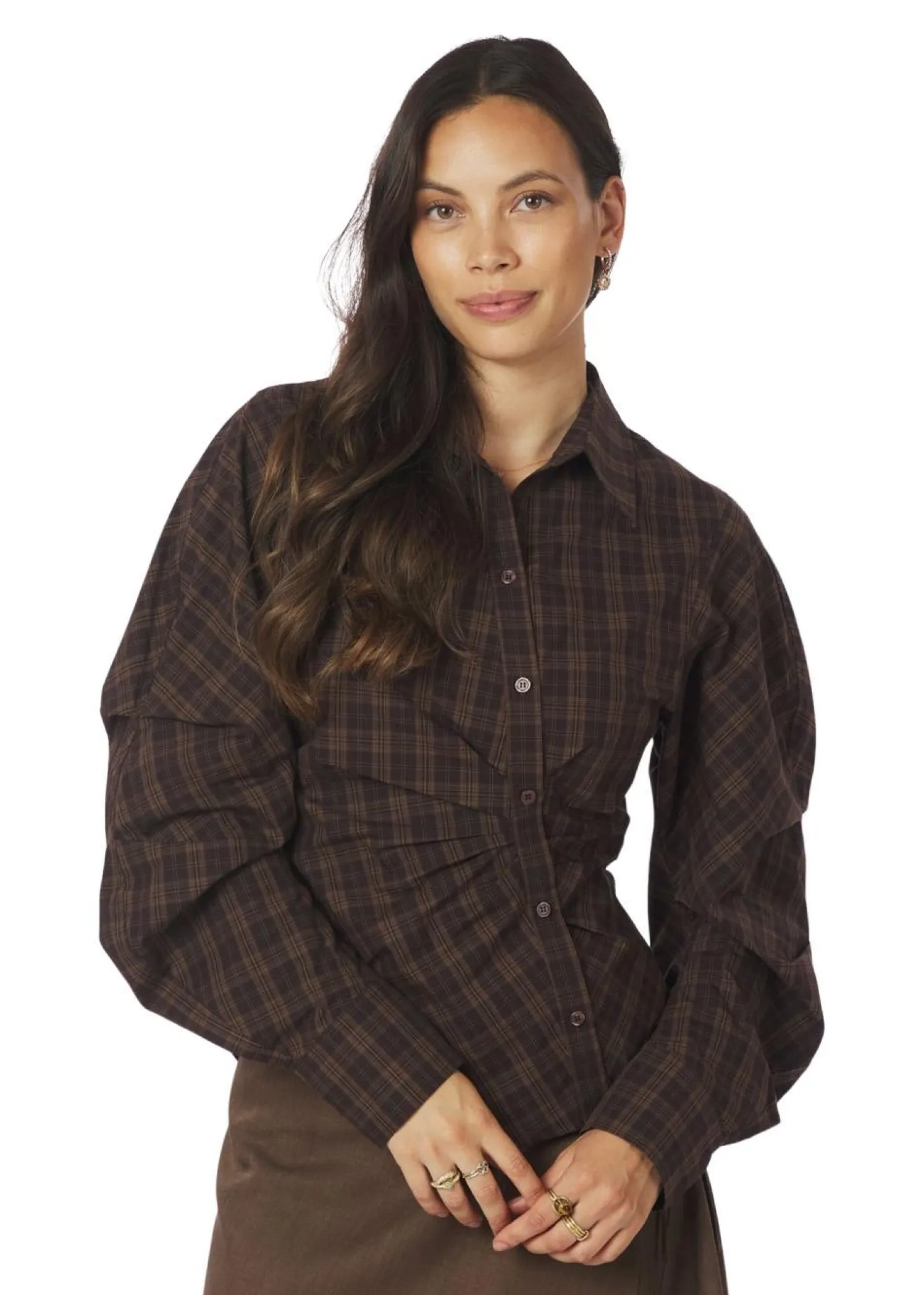 Neo Noir Neoella Check Shirt