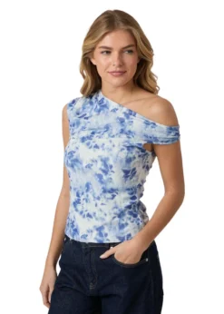 Neo Noir Peri Mesh Top
