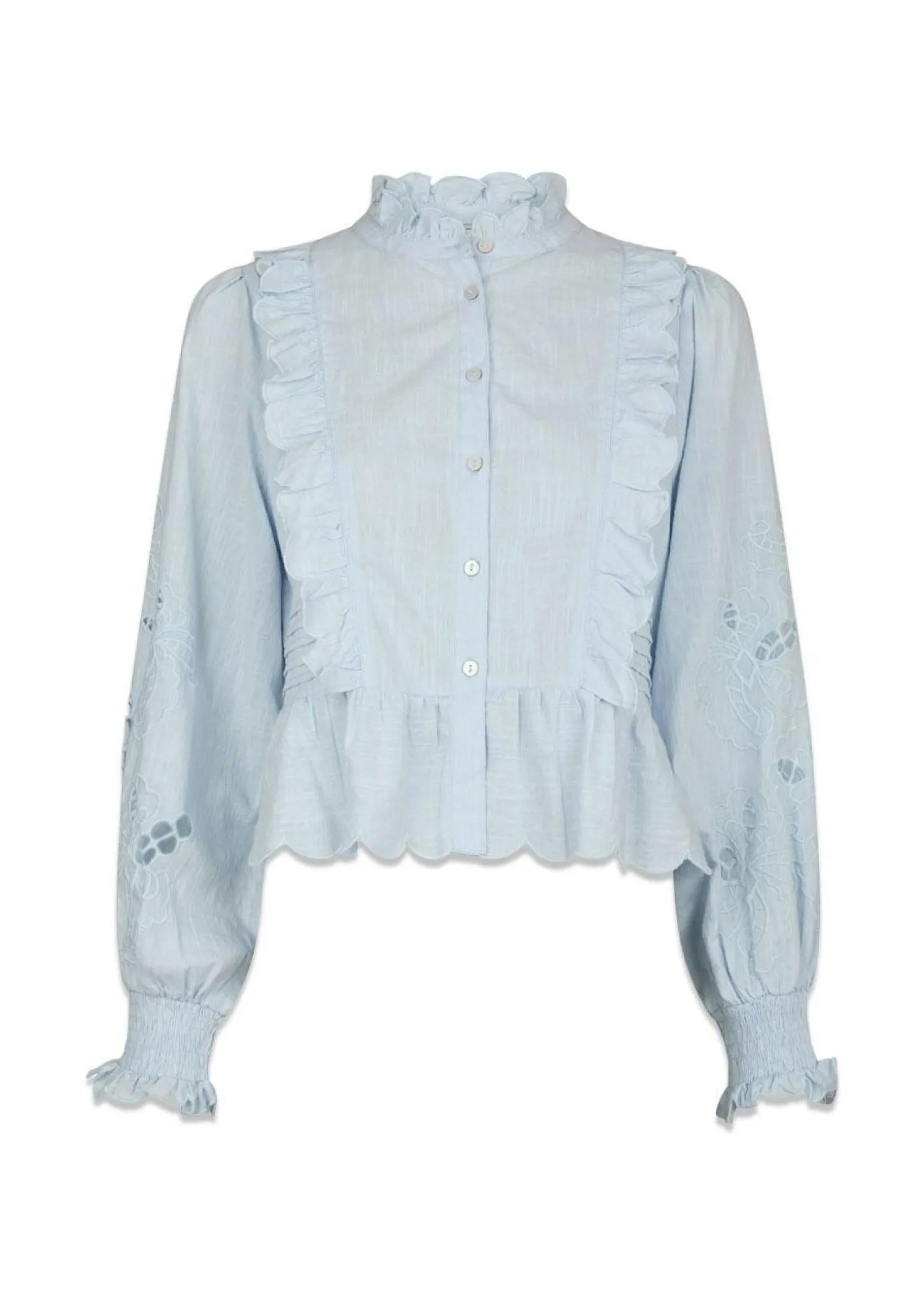 Neo Noir Petrine Embroidery Blouse