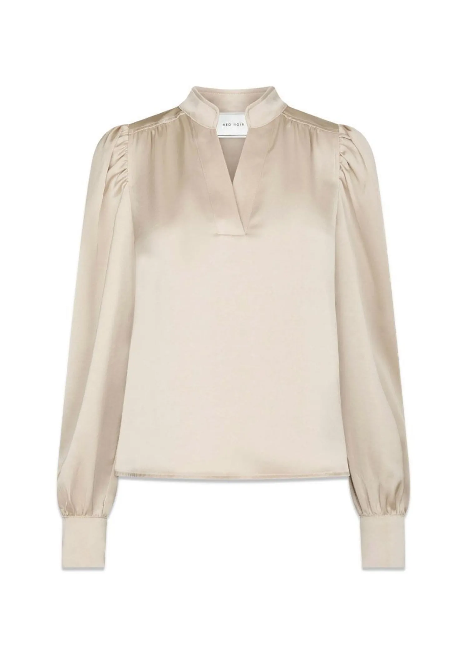 Neo Noir Rosslyn Heavy Sateen Blouse