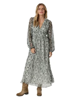 Neo Noir Silfi Graphic Fade Dress