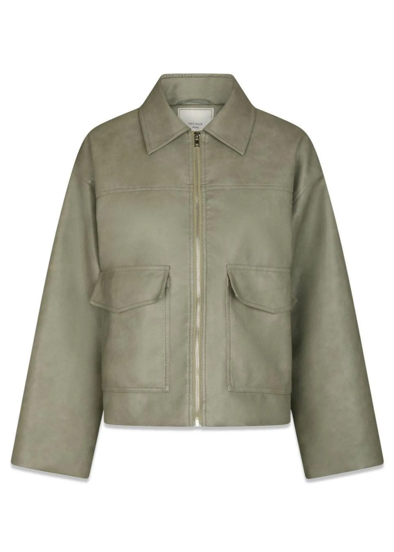 Neo Noir Titan Faux Leather Jacket