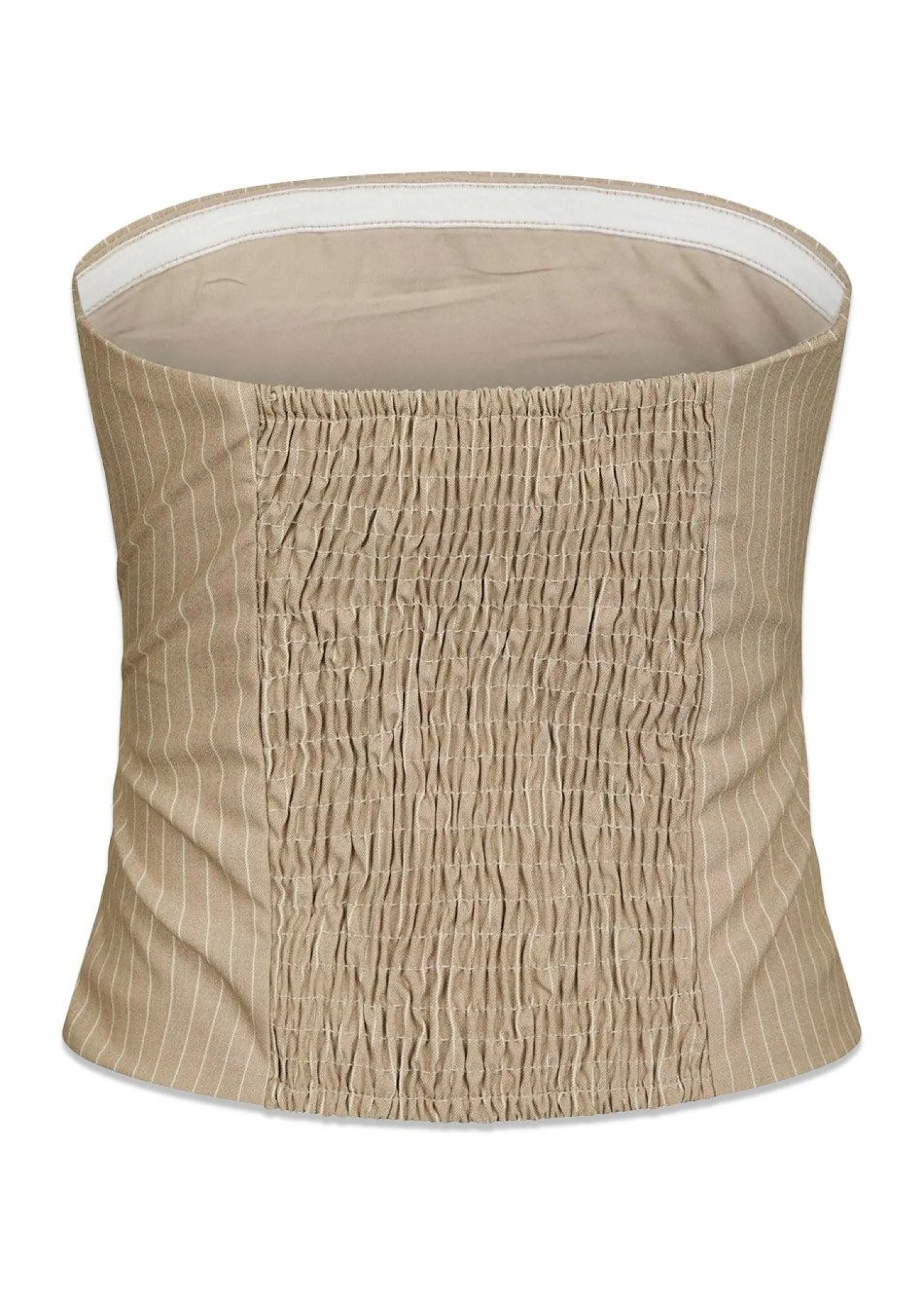 Neo Noir Tyree Melange Pinstripe Top