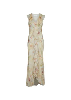 Neo Noir Zella Chiffon Print Dress