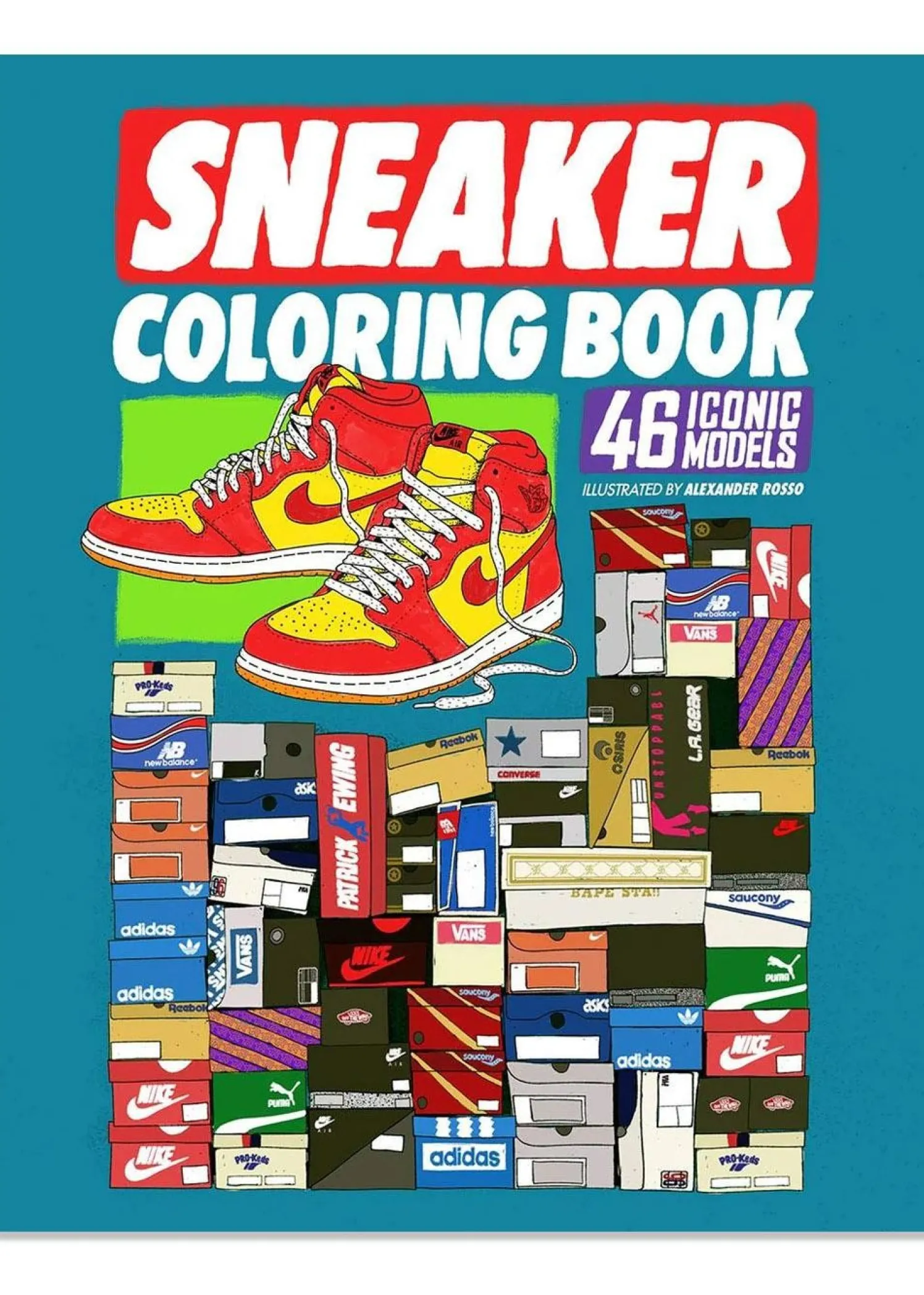 New Mags Sneaker Coloring Book