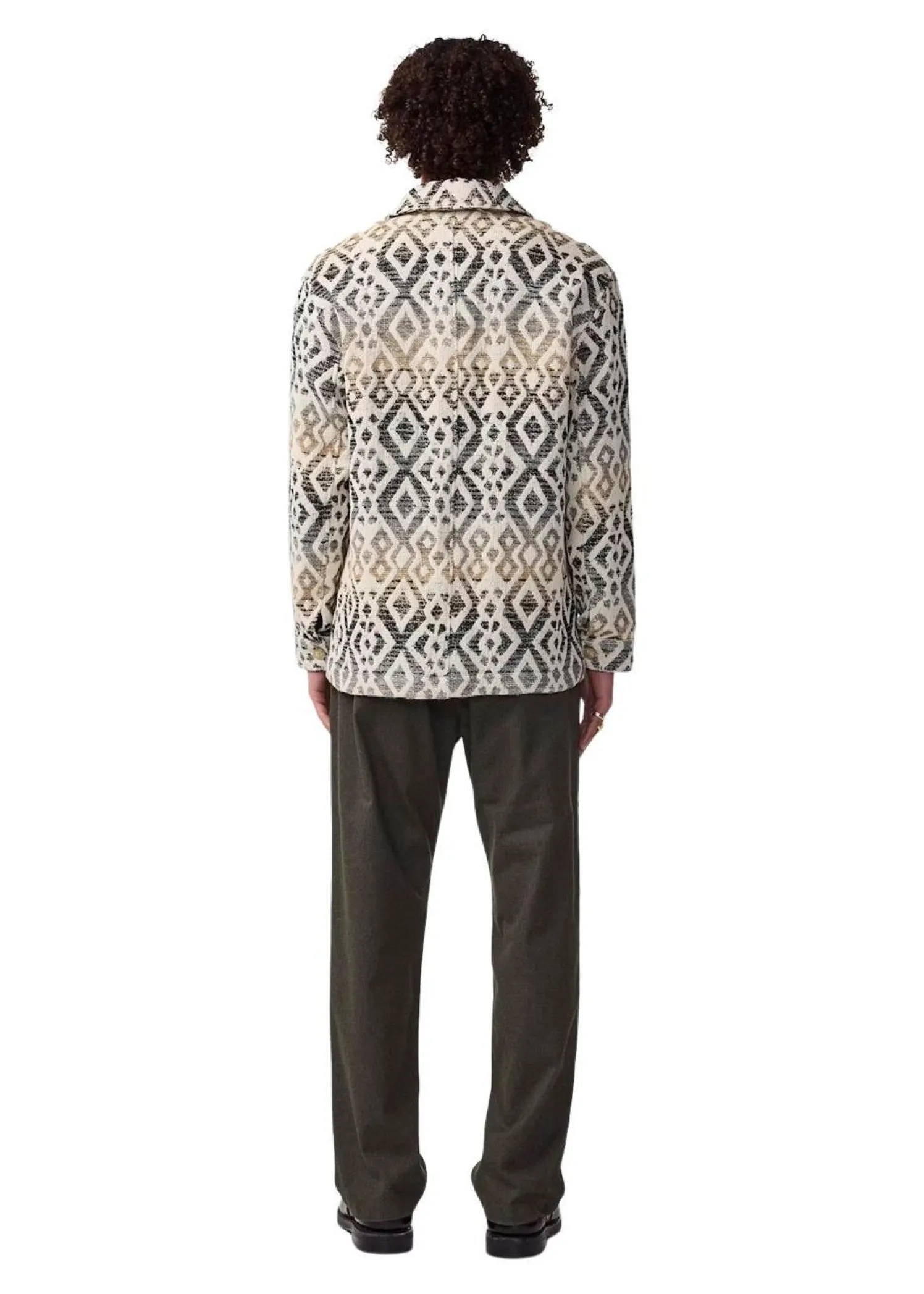 Nn. 07 Blaze Jacquard Overshirt
