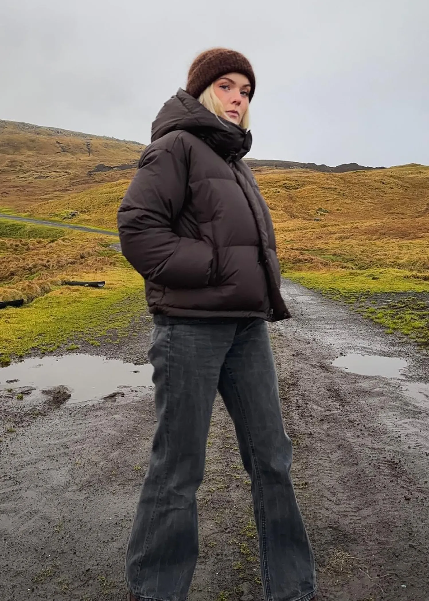 66 North Dyngja Down W Cropped Jacket
