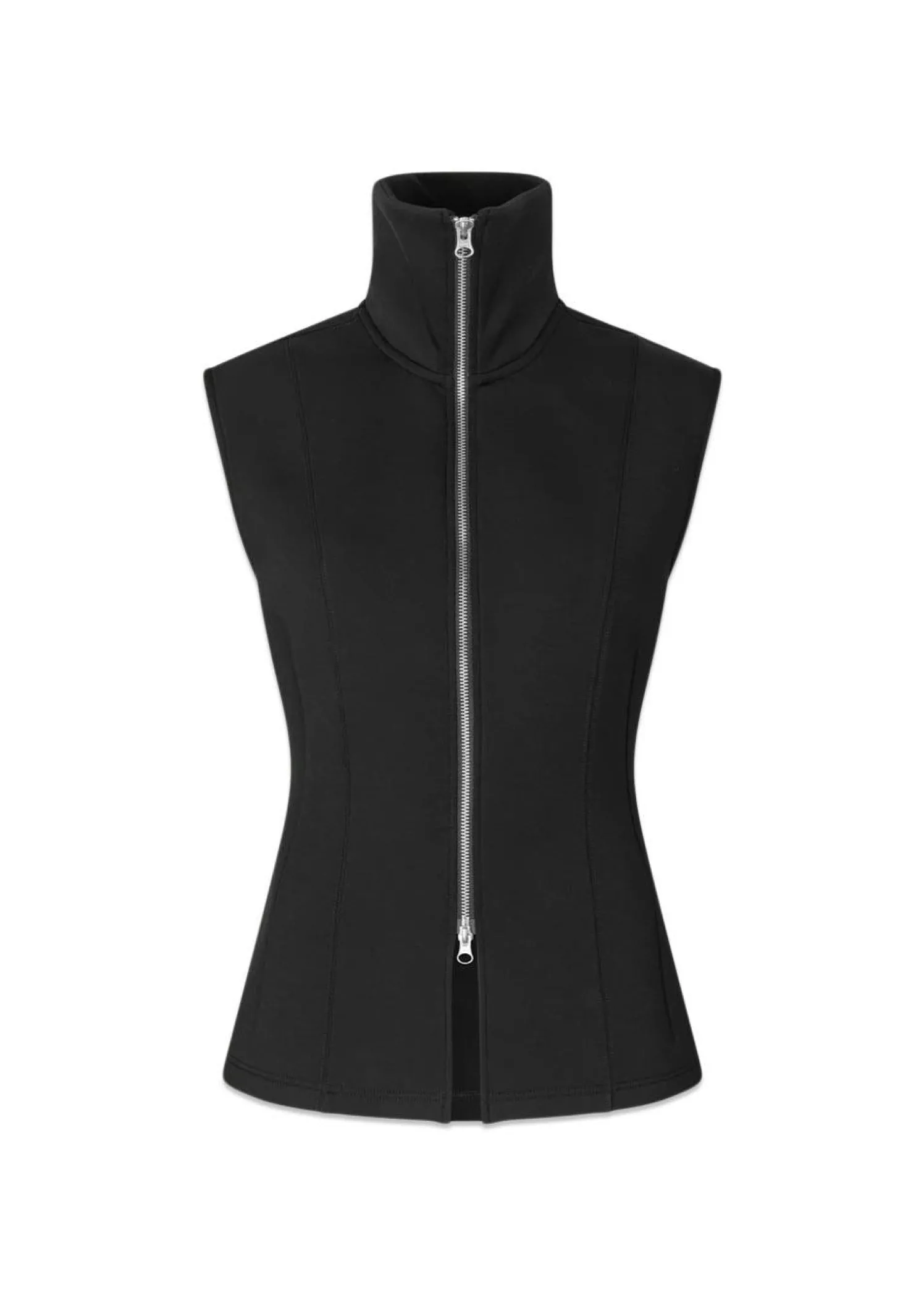 Oval Square Baba zip vest
