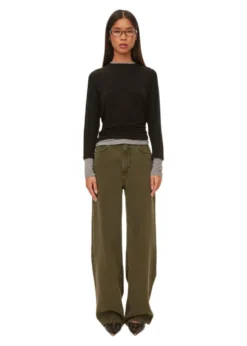 Oval Square Bibi blouse