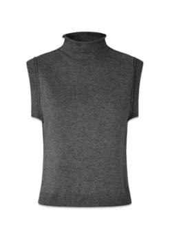 Oval Square Carla High Neck Top