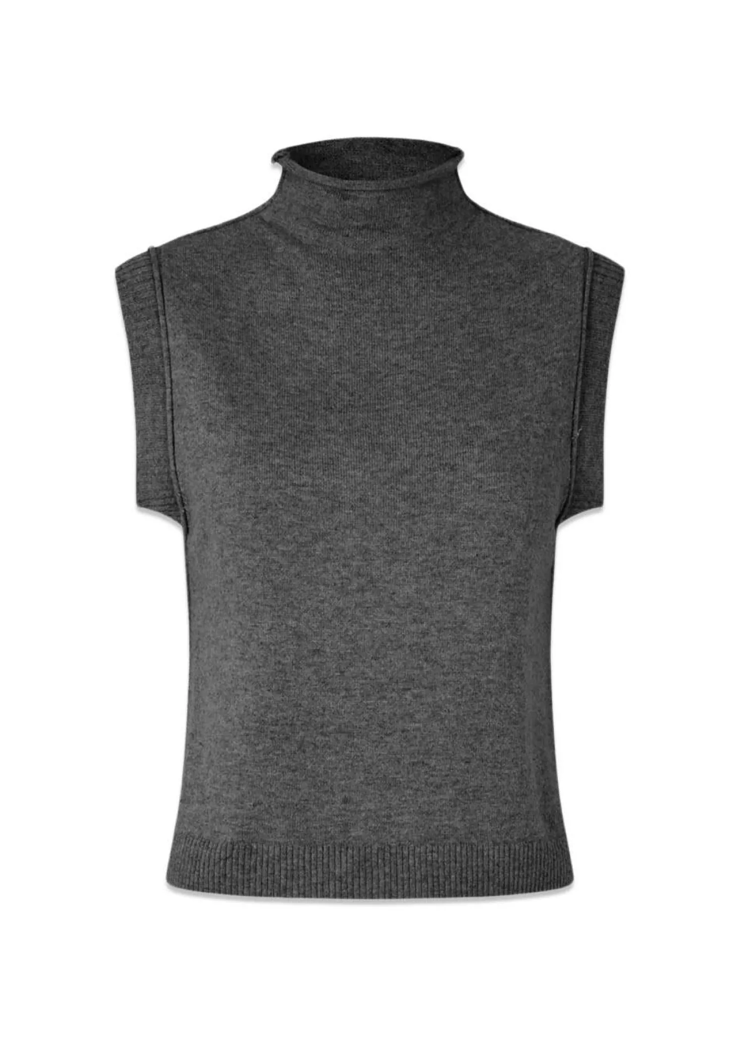 Oval Square Carla High Neck Top