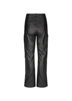 Oval Square Deep Leather Pants