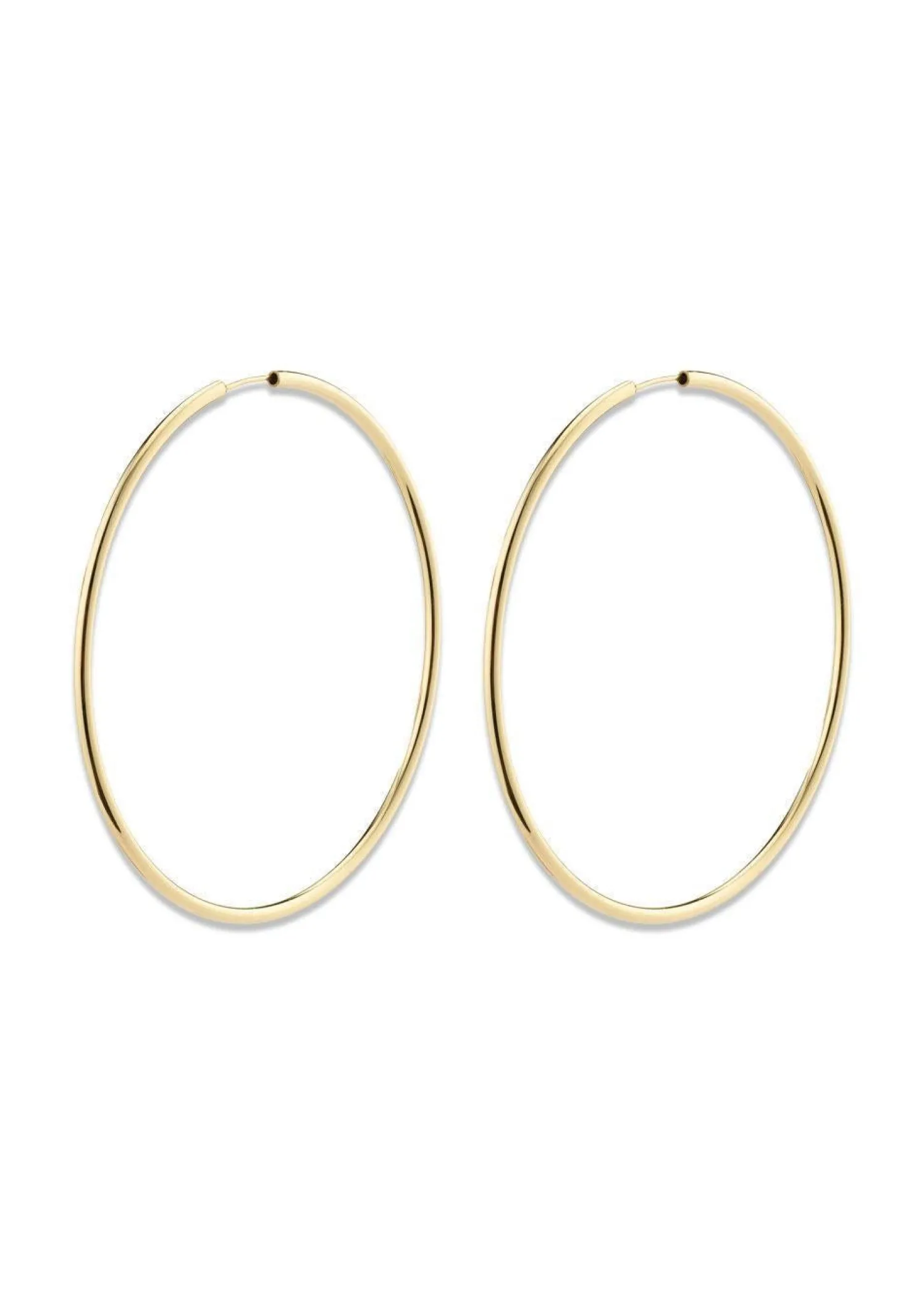 Pilgrim APRIL large hoop earrings gold-plated