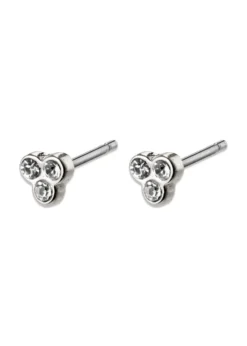 Pilgrim CAILY crystal earrings silver-plated