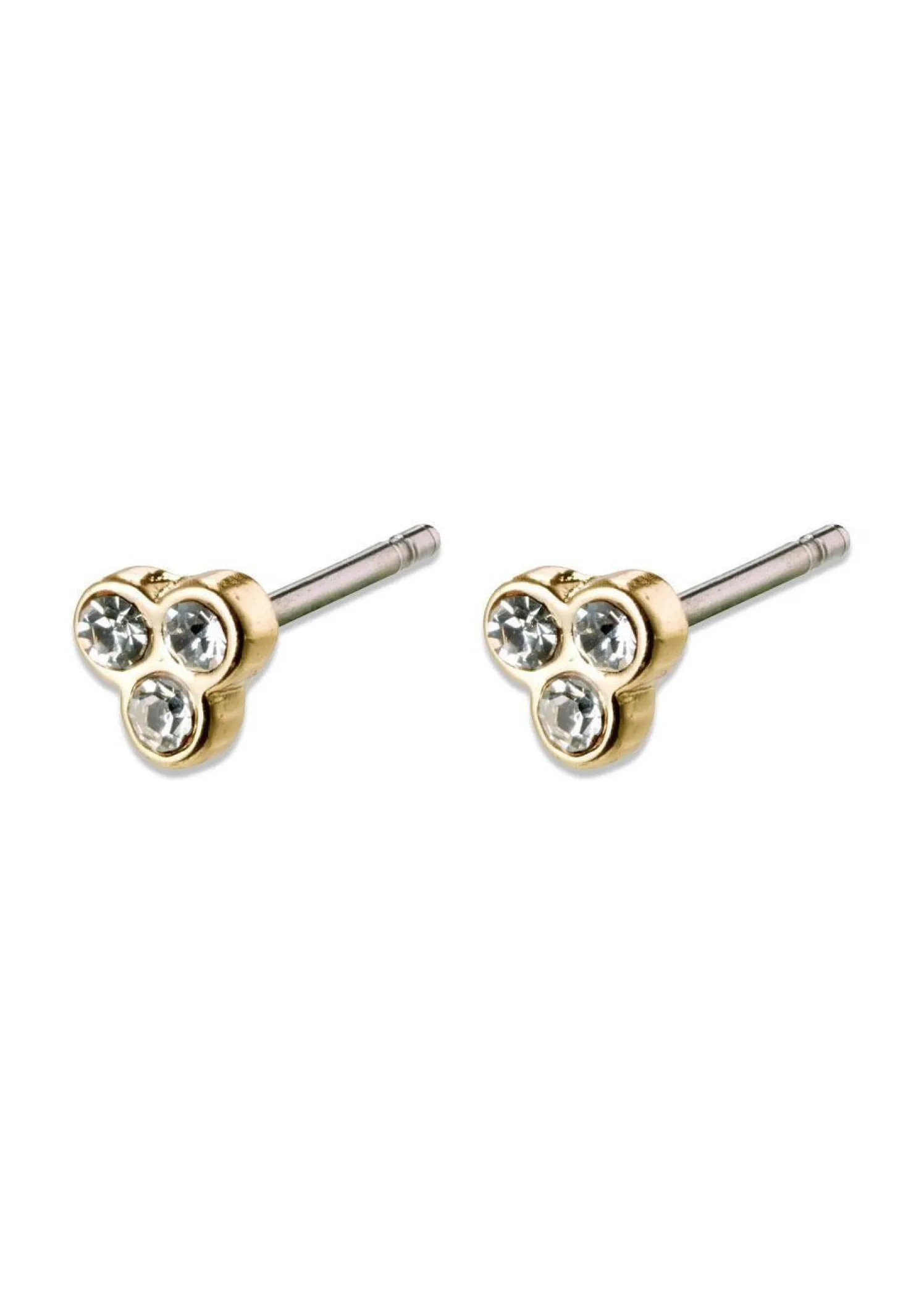 Pilgrim CAILY crystal earrings gold-plated