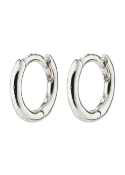 Pilgrim EANNA huggie hoops silver-plated