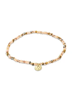 Pilgrim INDIE bracelet brown mix, gold-plated