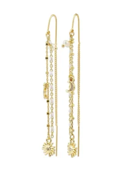 Pilgrim MYLAN chain earrings gold-plated