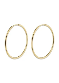 Pilgrim SANNE medium hoop earrings gold-plated