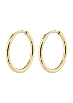 Pilgrim SANNE mini hoop earrings gold-plated