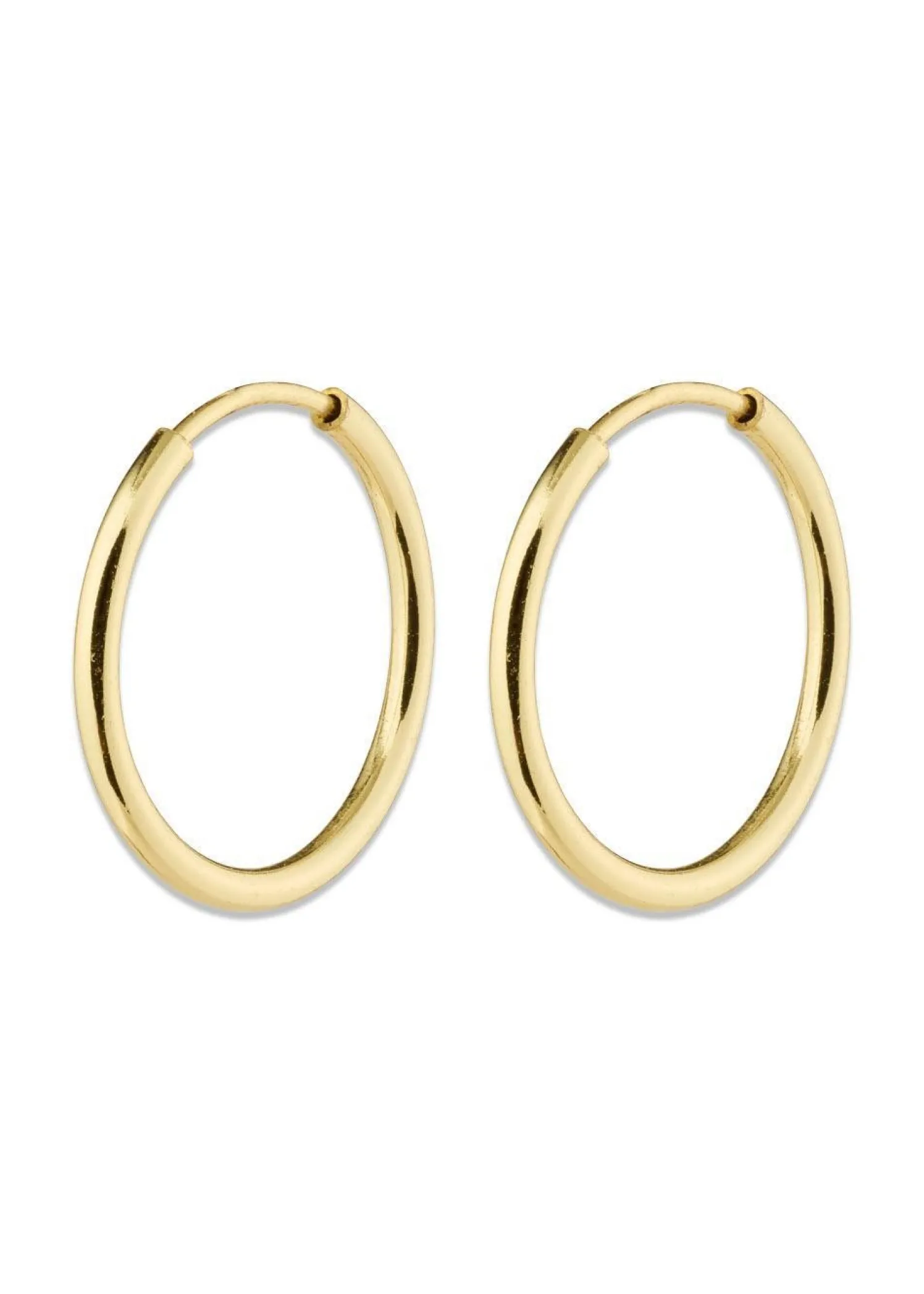 Pilgrim SANNE mini hoop earrings gold-plated