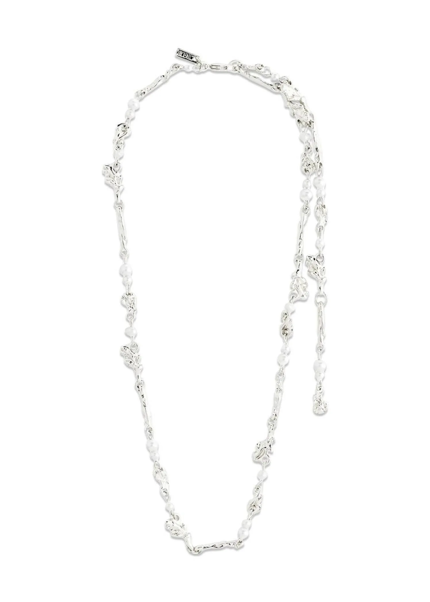 Pilgrim SLOAN pearl necklace silver-plated
