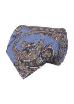Portia Blue Silk Tie