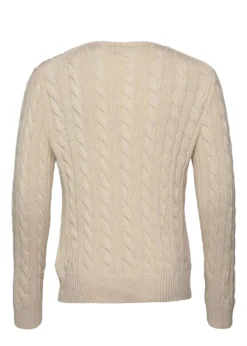 Ralph Lauren Cable Knit Cotton Sweat