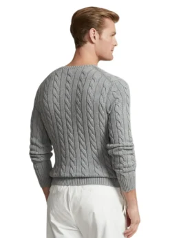 Ralph Lauren Cable Knit Cotton Sweat