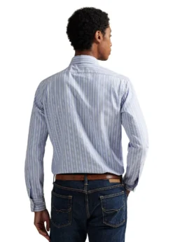 Ralph Lauren Custom Fit Striped Oxford Shirt