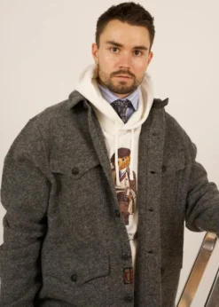 Ralph Lauren Felted Wool-Blend Thicket Jacket