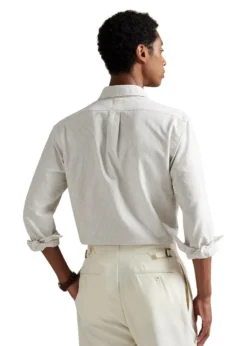 Ralph Lauren Slim Fit Striped Oxford Shirt