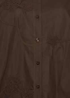 Rotate FLOWER OVERSIZED SHIRT