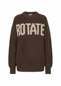 Rotate KNITTED LOGO SWEATER
