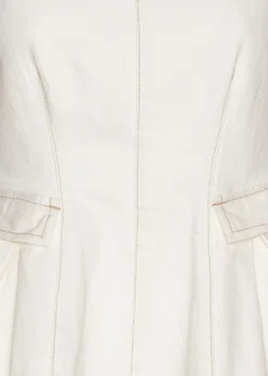 Rotate PEPLUM DENIM TOP