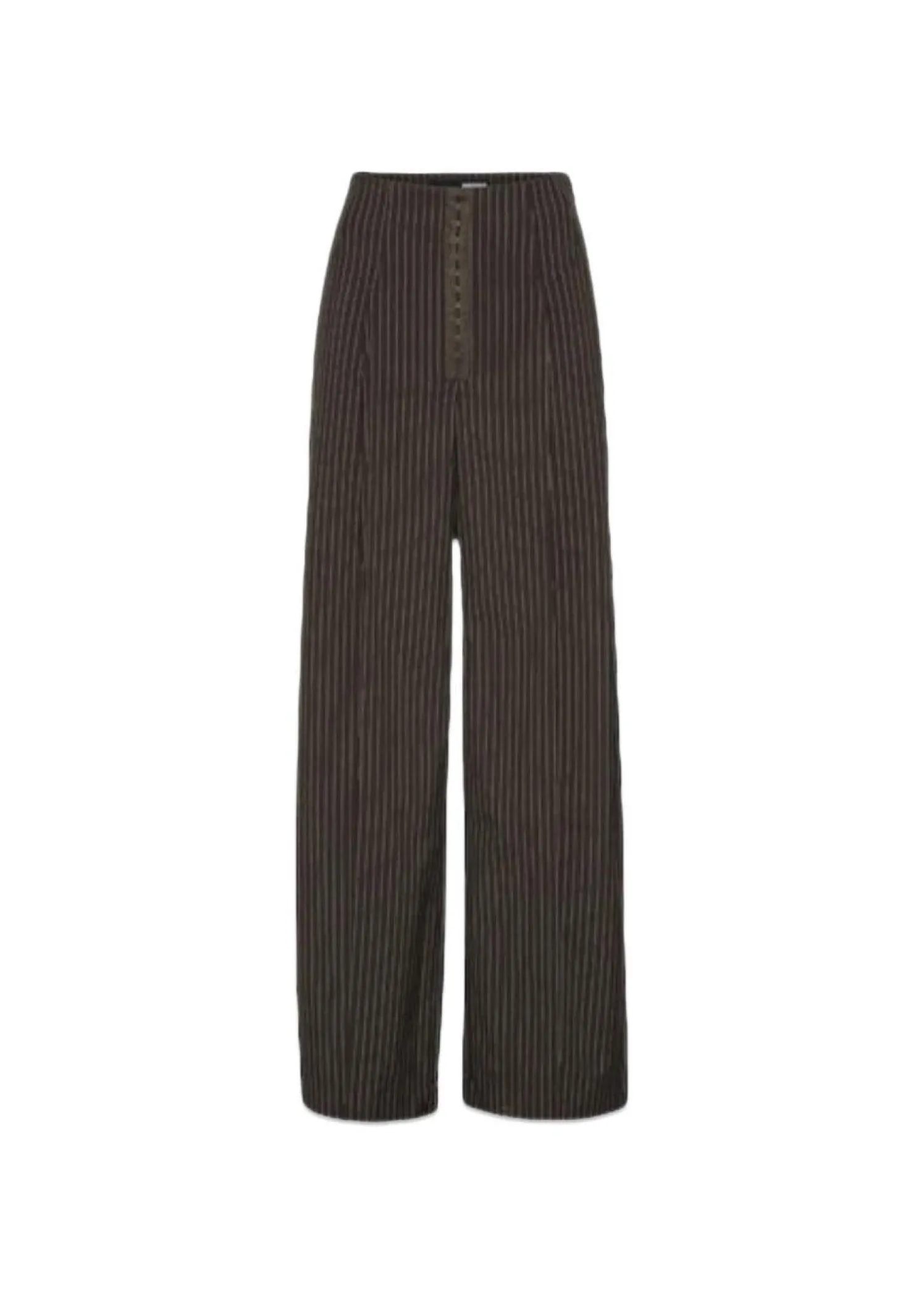 Rotate PINSTRIPE WIDE LEG PANTS