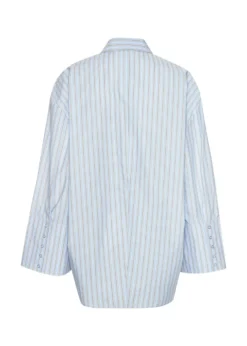 Rotate POPLIN OVERSIZED SHIRT