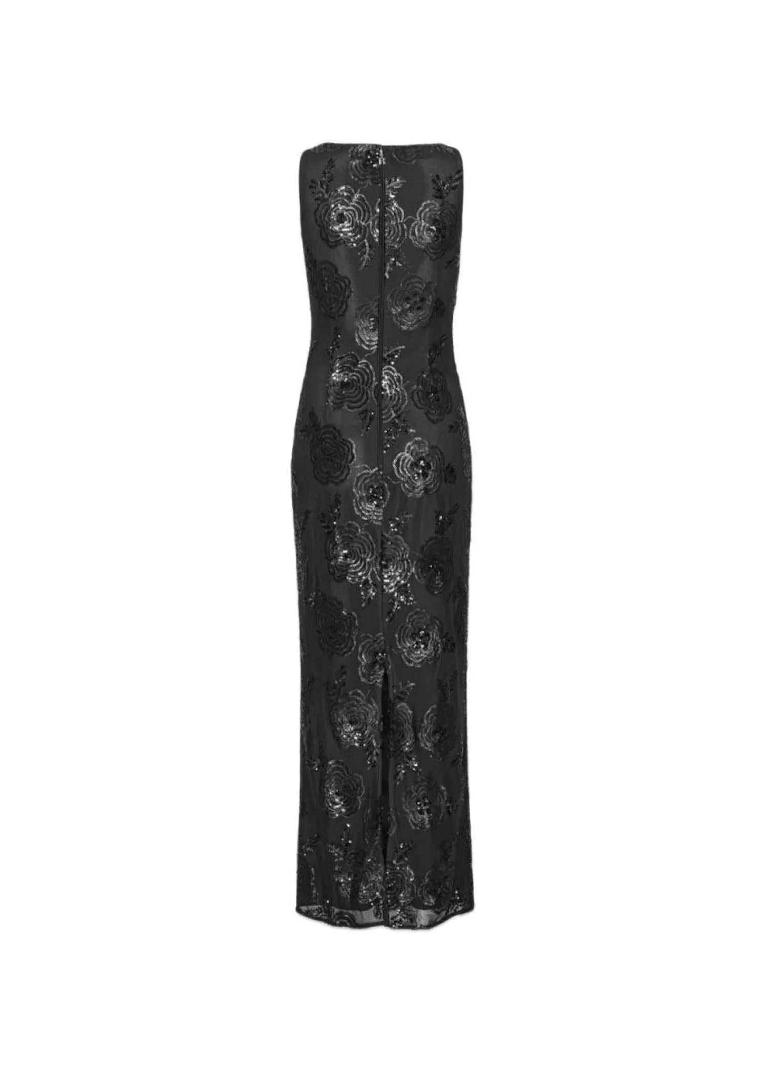 Rotate SEQUINS FITTED MAXI DRESS