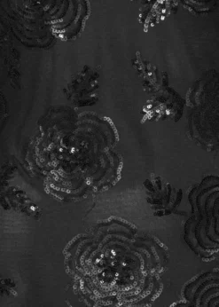 Rotate SEQUINS LS MINI DRESS