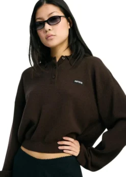 Rotate SLINKY KNIT POLO
