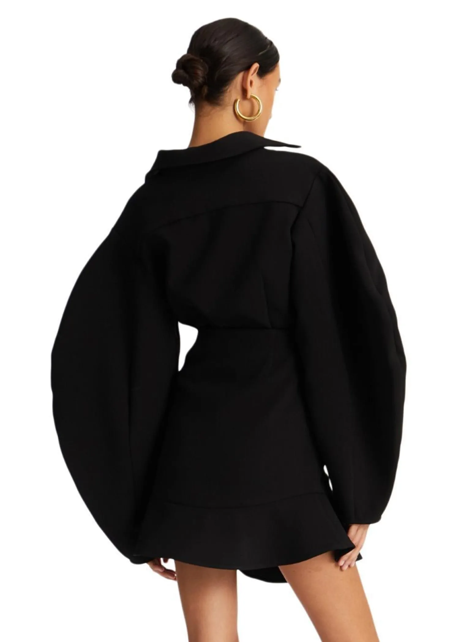 Rotate SUITING FITTED SHIRT